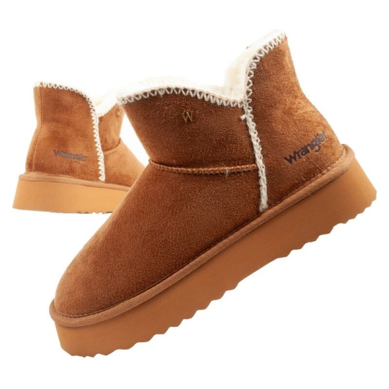 Zimní kotníkové boty 20253093 Elsa hnědé - Wrangler 113458680