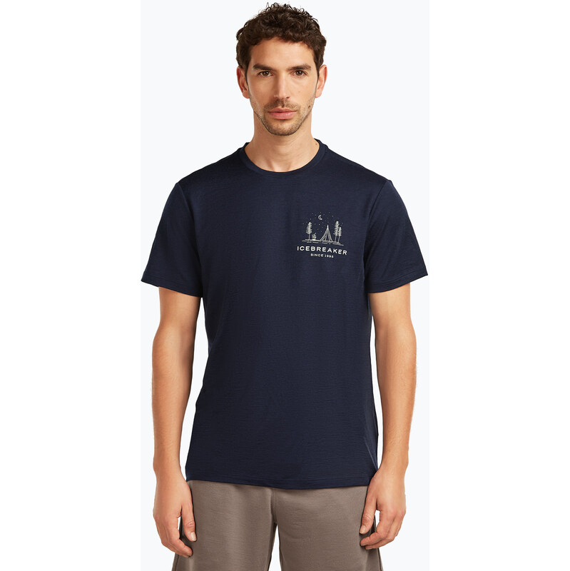 Pánské tričko icebreaker Merino 150 Tech Lite Peaceful Pass Tee