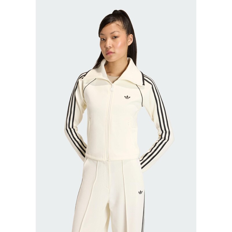 ADIDAS ORIGINALS Mikina Firebird černá / offwhite