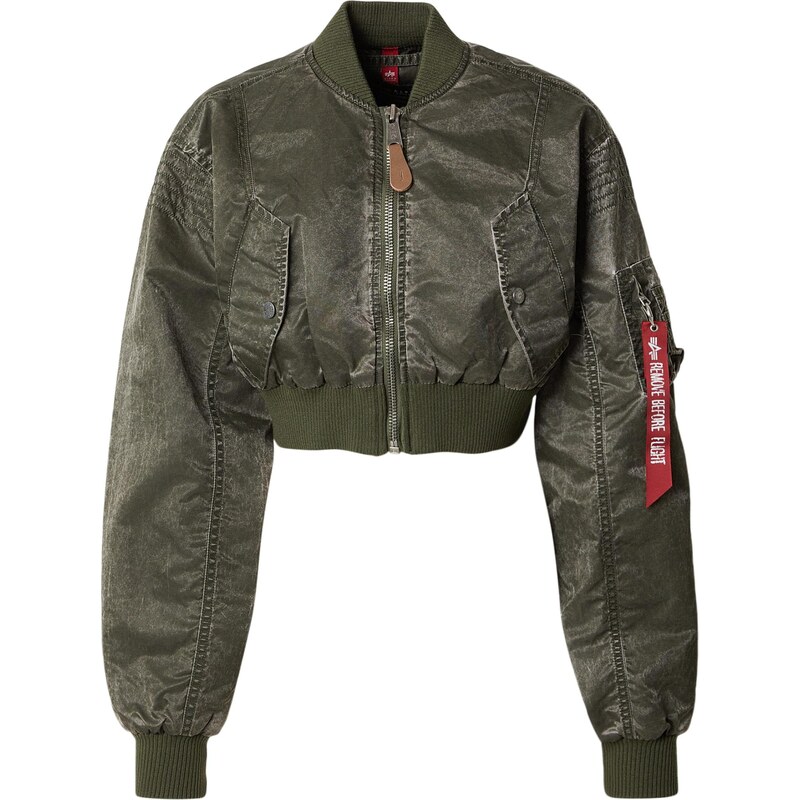 ALPHA INDUSTRIES Přechodná bunda MA-1 olivová 113007225