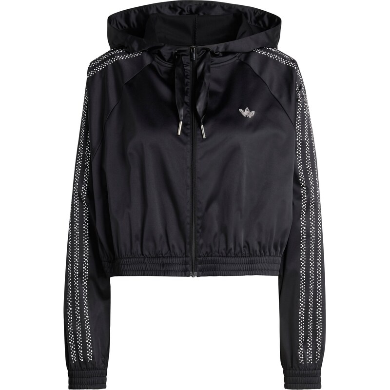 ADIDAS ORIGINALS Přechodná bunda PEARL černá / stříbrná 113007311