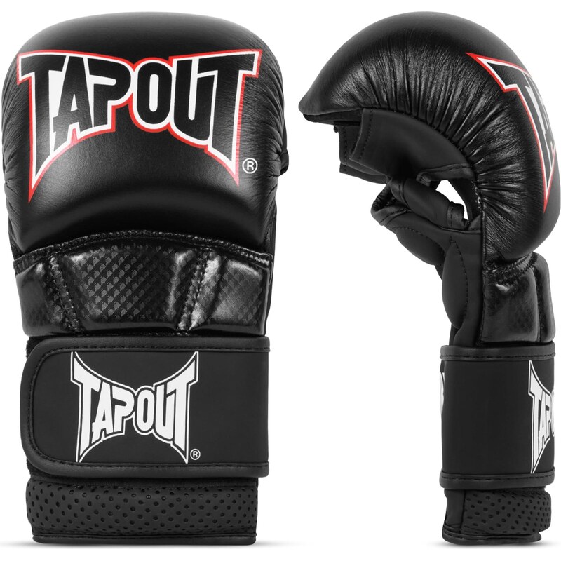 Tapout Sportovní rukavice Brawl červená / černá / bílá