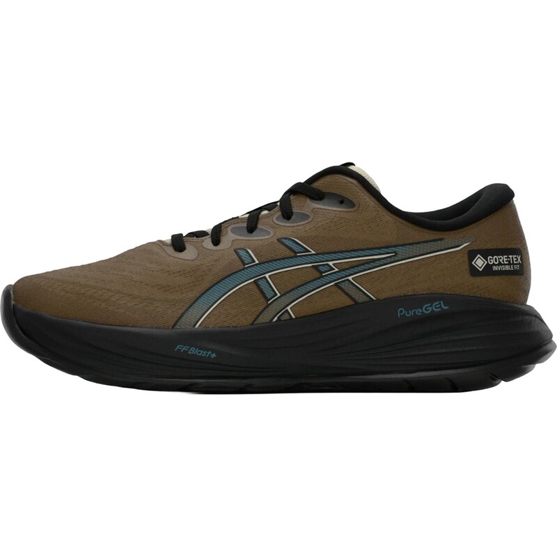 ASICS Běžecká obuv 'Gel-Cumulus 27' světle béžová / umbra / petrolejová / černá