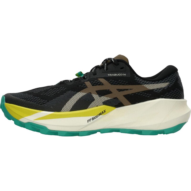 ASICS Běžecká obuv TRABUCO 14 žlutá / zelená / černá 113007439