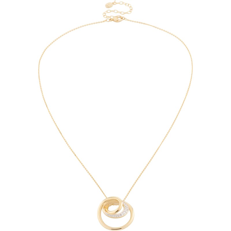 Swarovski Řetízek zlatá / průhledná