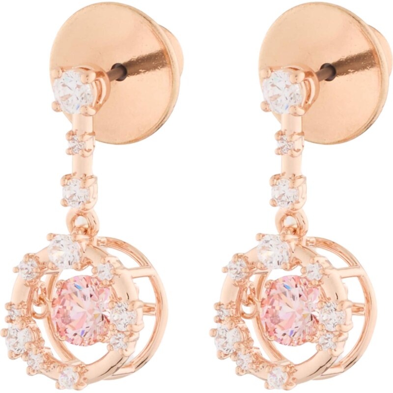 Swarovski Náušnice růžově zlatá / růžová 113007707