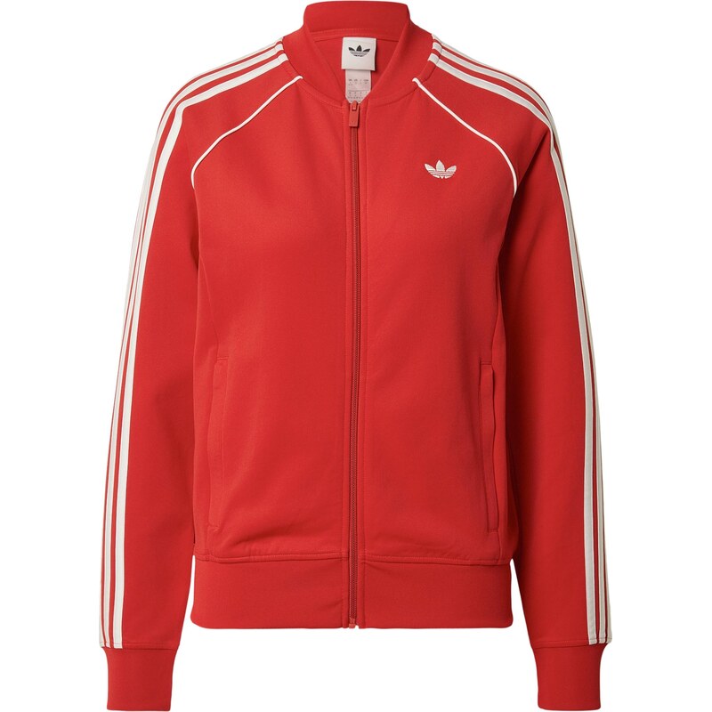 ADIDAS ORIGINALS Mikina červená / bílá