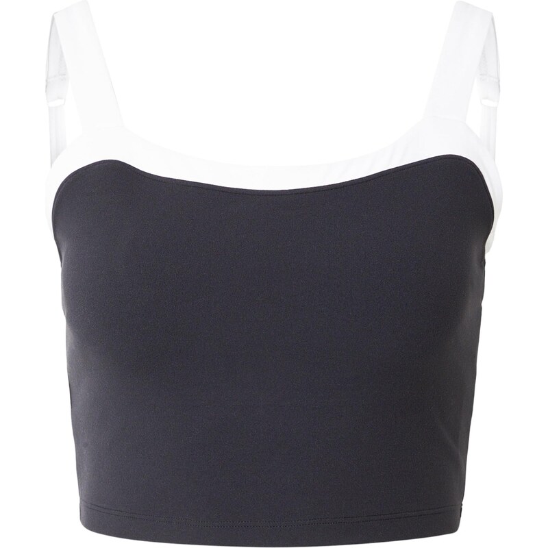 Abercrombie & Fitch Sportovní top STUDIOFLEX černá / bílá 113008058