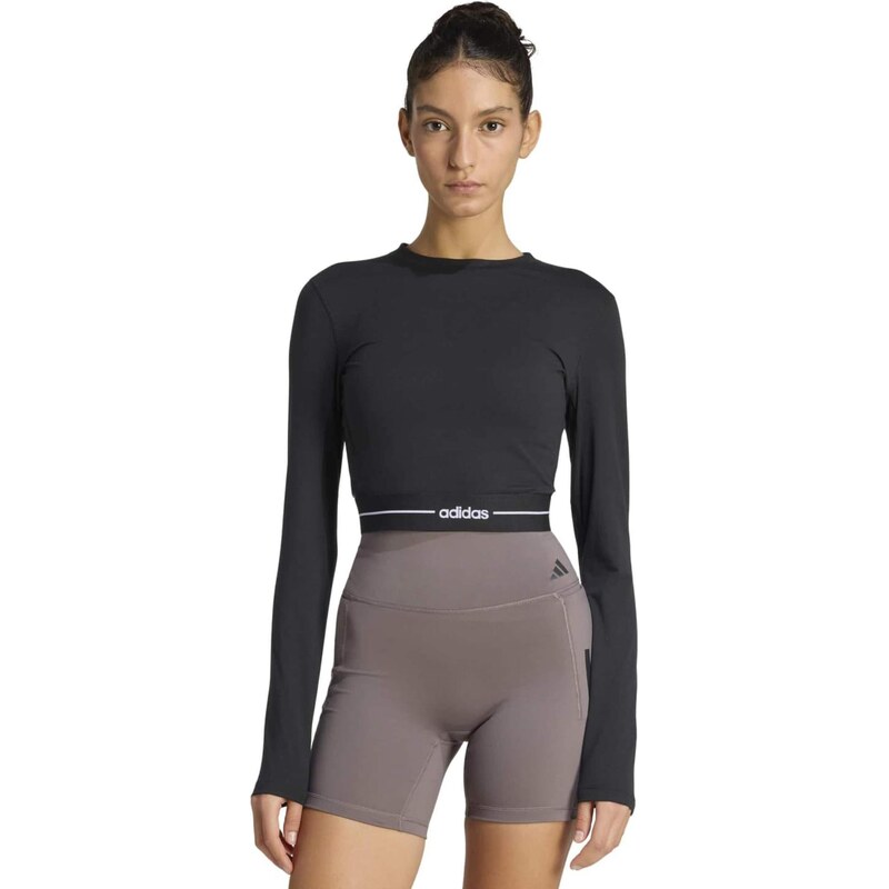 ADIDAS PERFORMANCE Funkční tričko 'HYG' černá / bílá