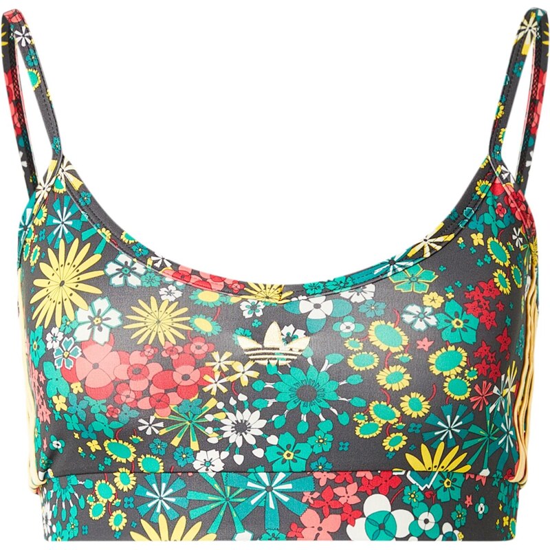ADIDAS ORIGINALS Top žlutá / zelená / pink / černá