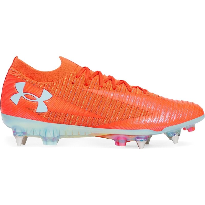 Kopačky Under Armour Mens UA Shadow Elite 3 Firm Ground Orange
