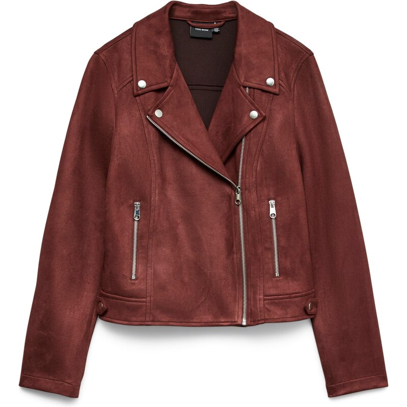 VERO MODA Přechodná bunda VMJose vínově červená 113035304