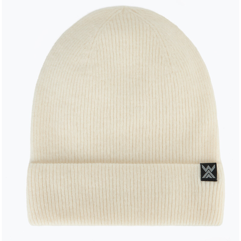 Čepice WOOLCANO MERINO HAT1037 cream