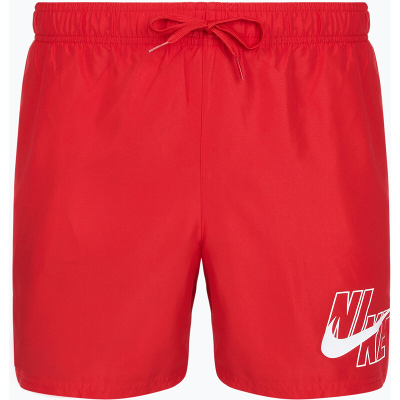 Pánské plavkové šortky Nike Logo Lap 5 Volley university red