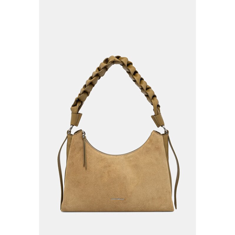 Coccinelle hobo kabelka dámská semišová BOHEME SUEDE BIMATERIAL