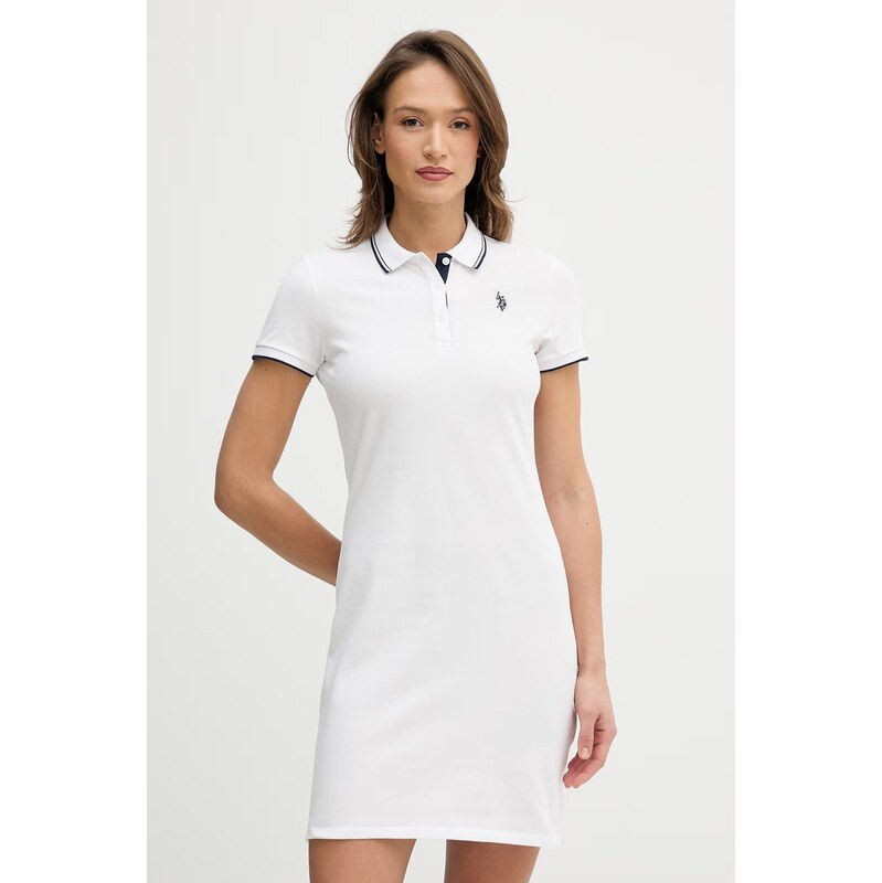 U.S. Polo Assn. Bavlněné šaty U.S. Polo Assn. POLO DRESS