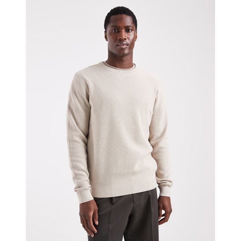 New Look jumper in pale grey-Neutral