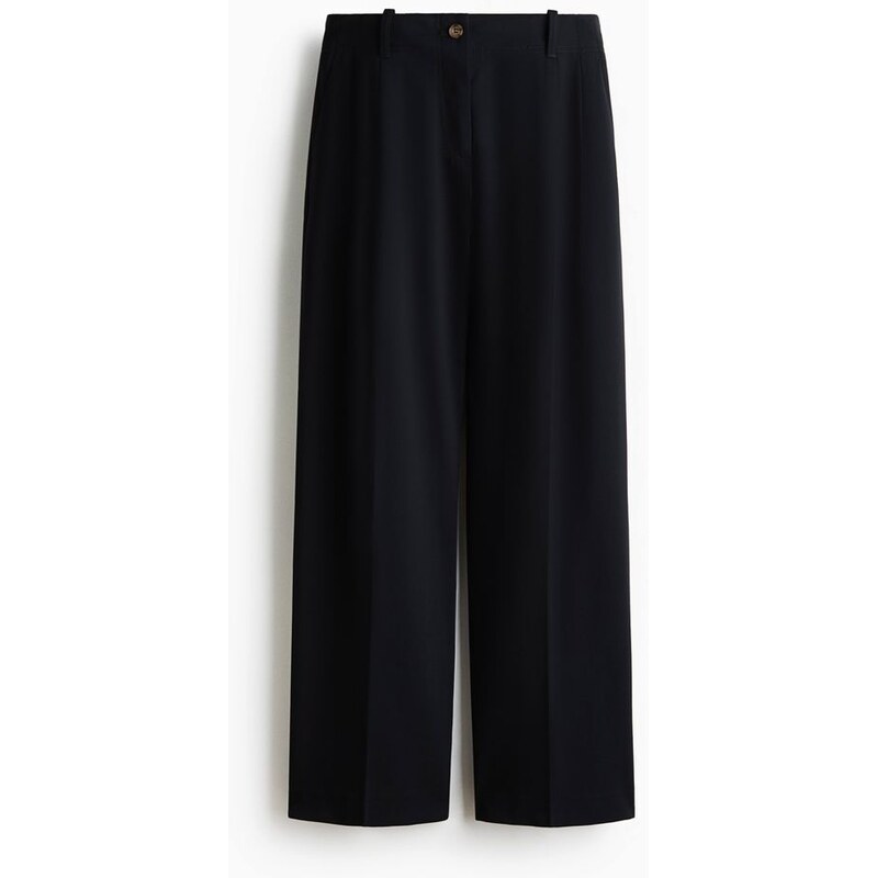 H&M - Elegantní kalhoty - černá 113015296