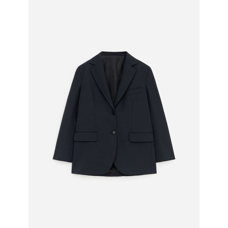 H&M - Sako ze směsi vlny - modrá 113015491