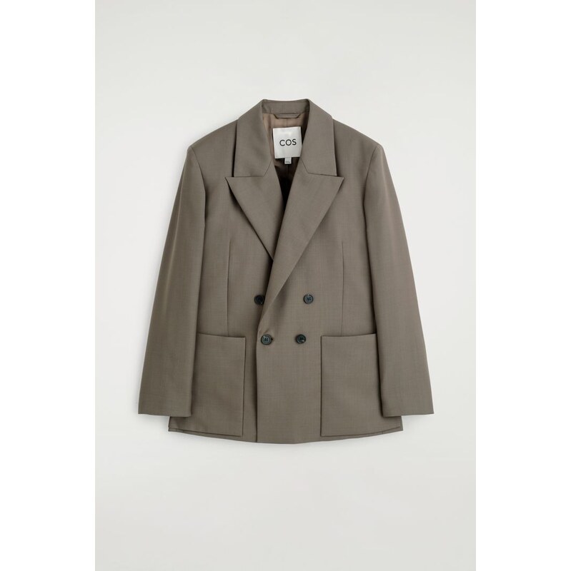 H&M - DVOUŘADÉ SAKO Z VLNĚNÉHO KEPRU - béžová 113015671