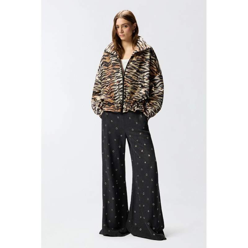 Dámská bunda PINKO DOTTY 106264A333ZC8 zvířecí