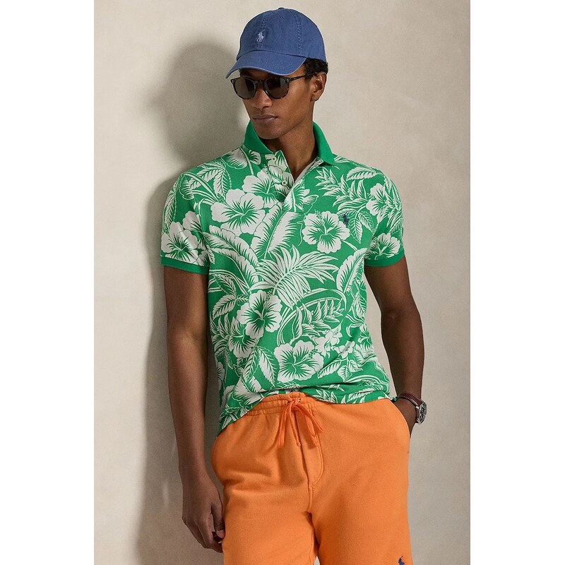 Polo Ralph Lauren Bavlněné polo tričko Polo Ralph Lauren