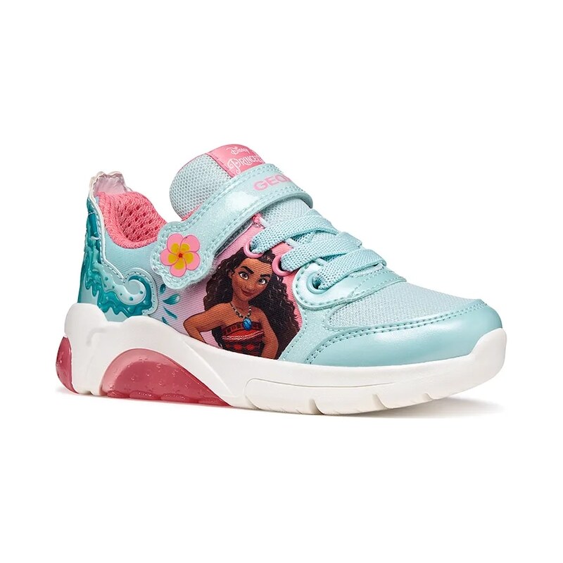 Geox Dětské tenisky Geox FADINLIGHT x Disney Princess