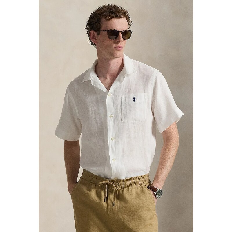 Polo Ralph Lauren Lněná košile Polo Ralph Lauren