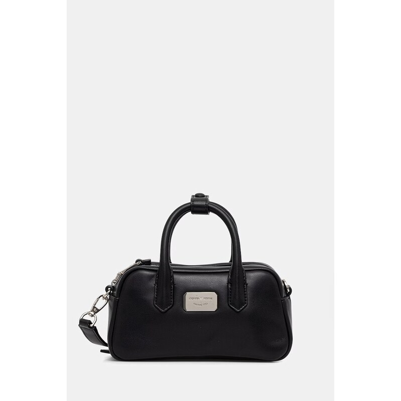Emporio Armani Kožená kabelka Emporio Armani