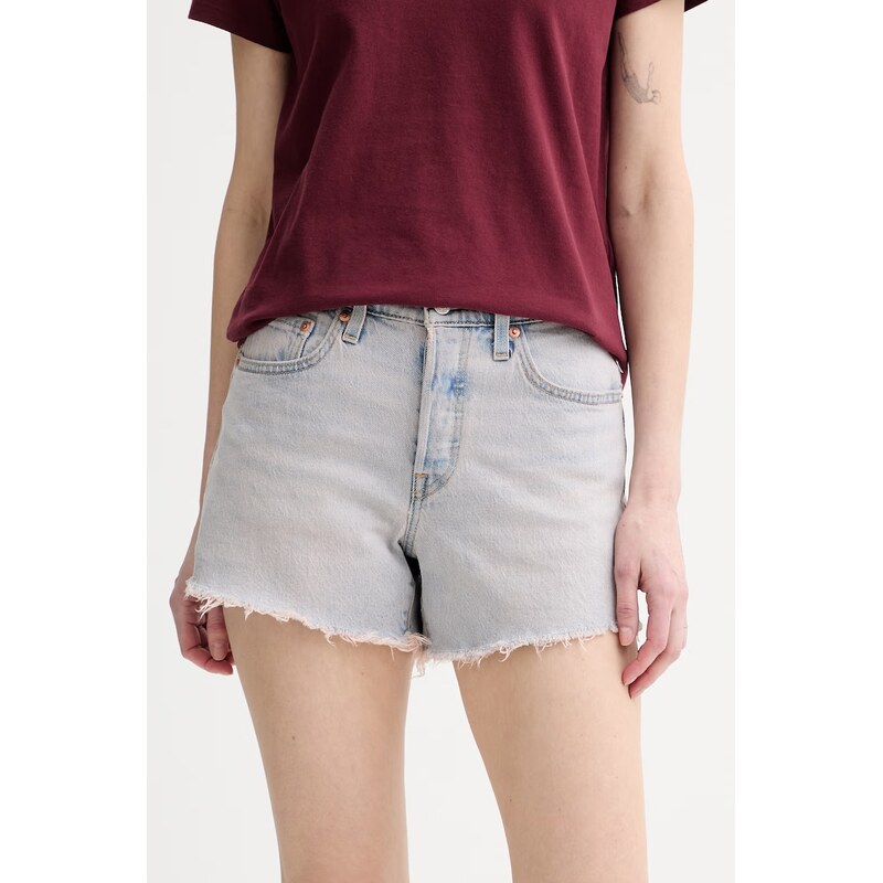 Levis šortky dámské džínové 501 CURVE