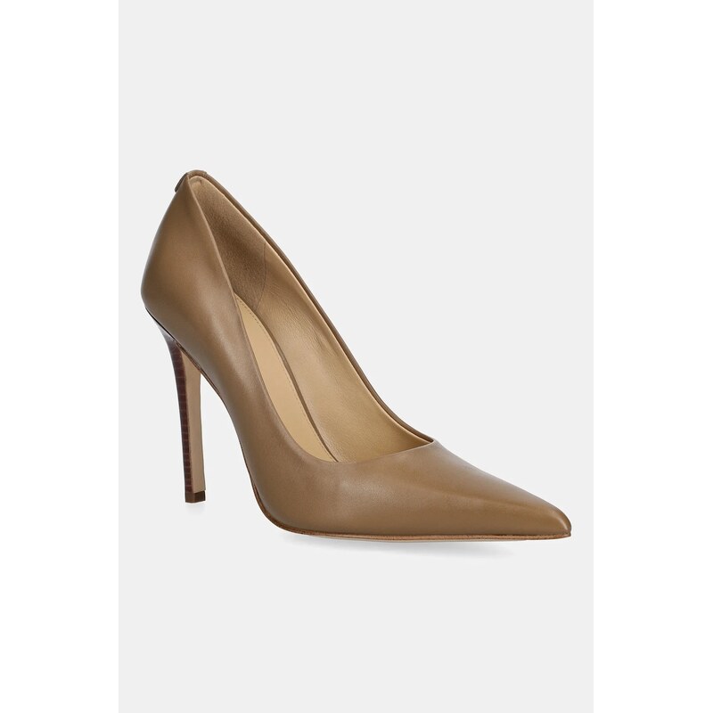 Kožené lodičky MICHAEL Michael Kors Elyse High Pump