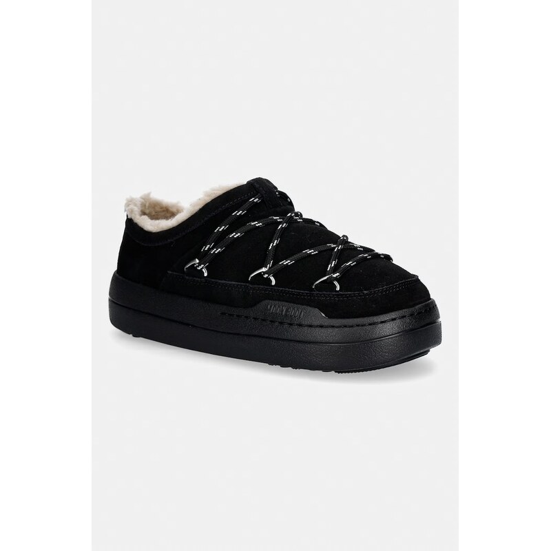 Semišové papuče Moon Boot MB PARK SLIPPER 112792305
