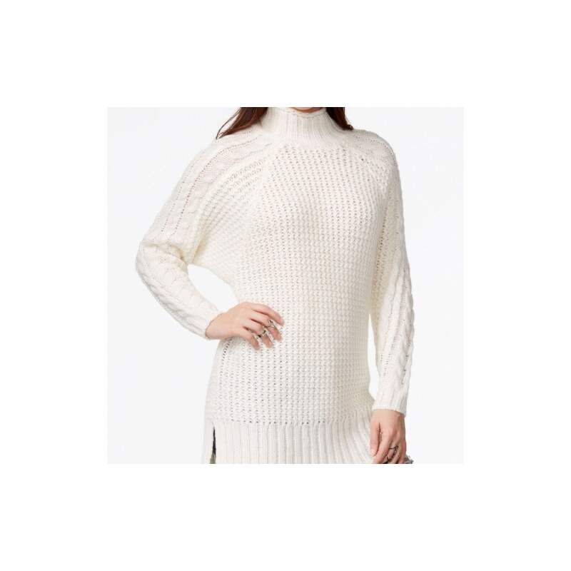 Svetr Guess Slouchy Cable Knit Sweater scuffy