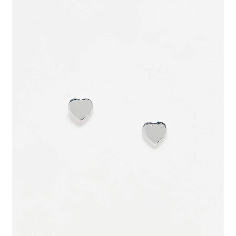 Kingsley Ryan heart stud earrings in silver 113020368
