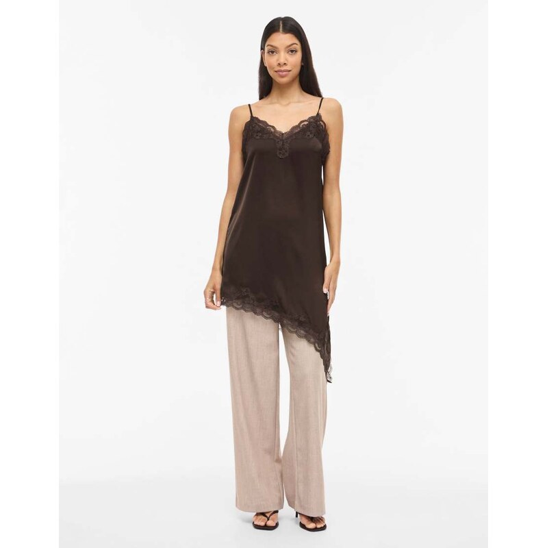 Vila Short dress in coffee bean-Brown 115505936