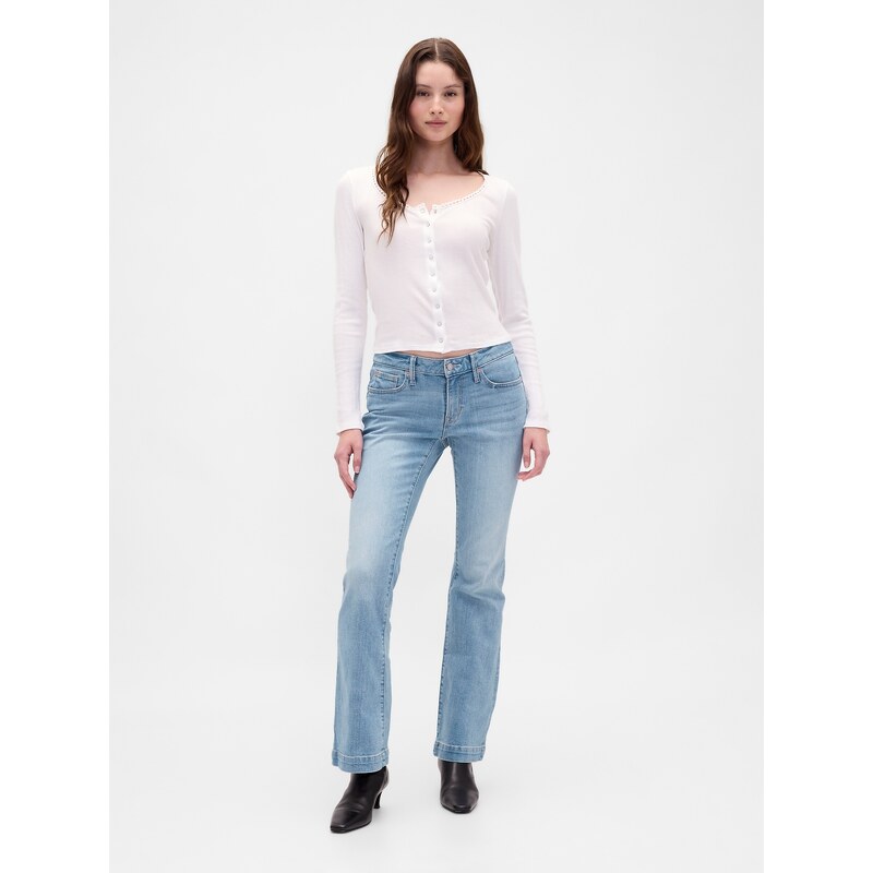 GAP Dámské Jeans Low Rise Long & Lean