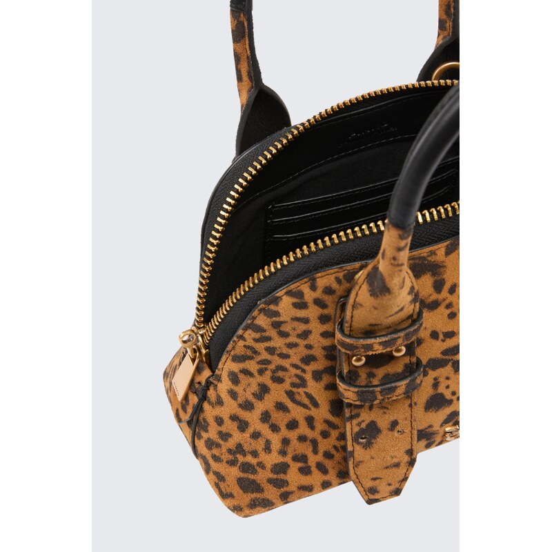 Dámská kabelka PINKO BOWLING BAG ZIP MINI 105333A32AM35Q zvířecí