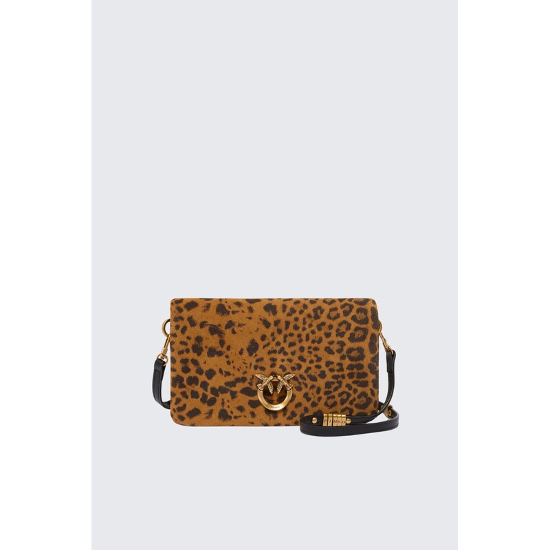 Dámská kabelka PINKO CLICK SOFT MINI LOVE BAG 106023A32AM35Q zvířecí