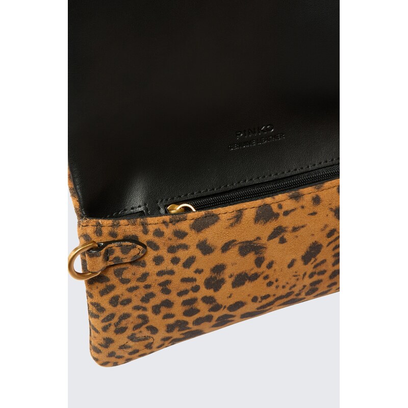 Dámská kabelka PINKO CLICK SOFT MINI LOVE BAG 106023A32AM35Q zvířecí