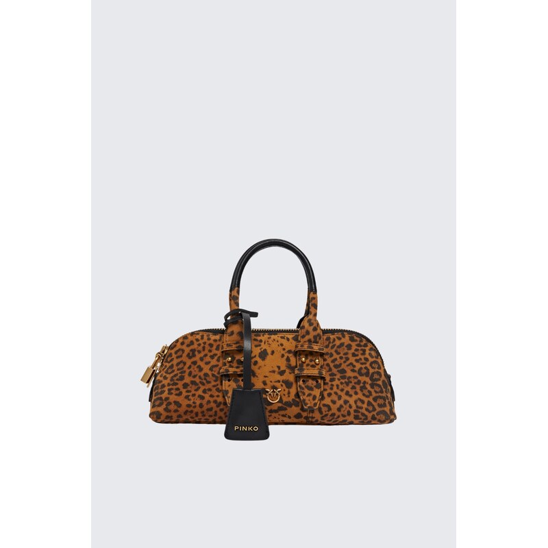 Dámská kabelka PINKO BOWLING BAG HORIZONTAL 105334A32AM35Q zvířecí