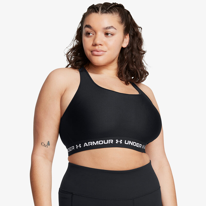Podprsenka Under Armour Crossback Mid Bra Black XS