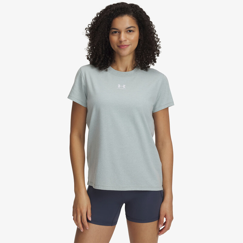 Tričko Under Armour Rival Core SS Green XS