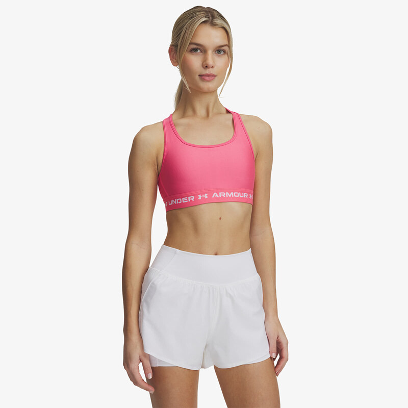Podprsenka Under Armour Crossback Mid Bra Pink XS