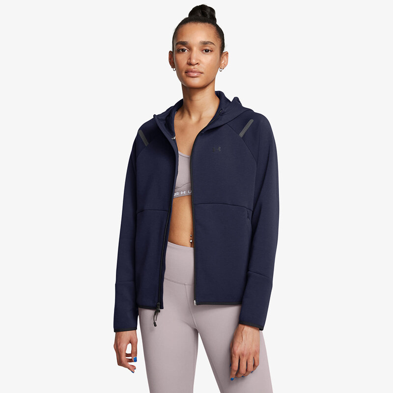 Mikina Under Armour Unstoppable Fleece FZ Blue XS