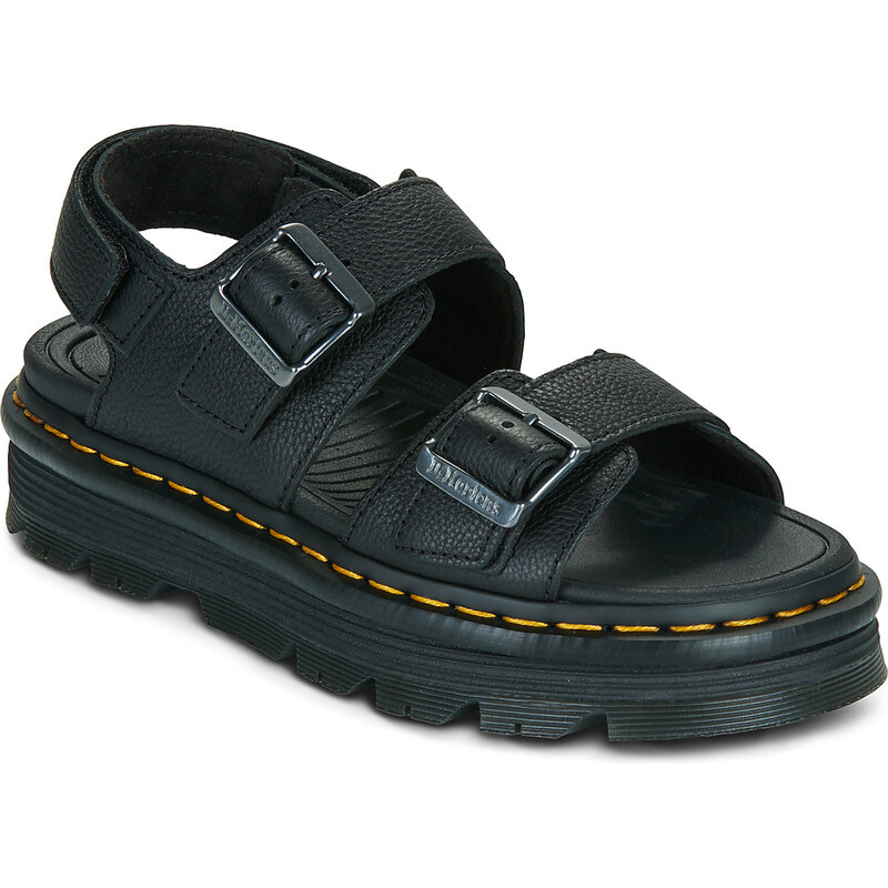 Dr. Martens Sandály bez podpatku ZebZag Sandal Black Pisa