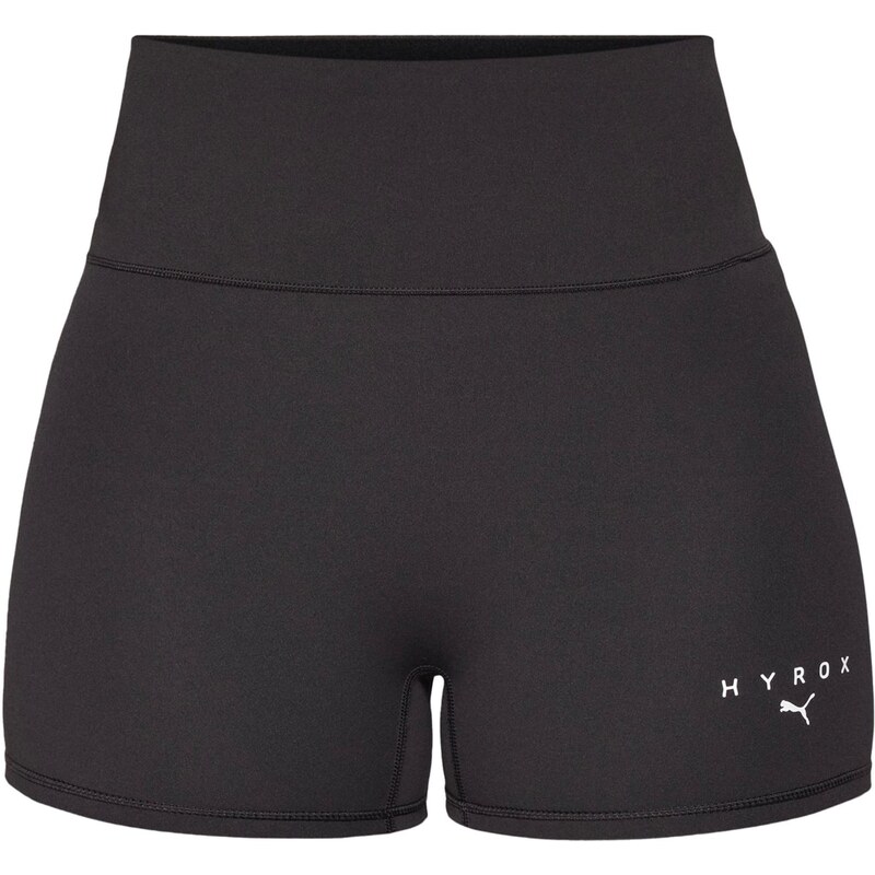 PUMA Sportovní kalhoty PUMA X HYROX SHAPELUXE 3 černá / bílá 113034917