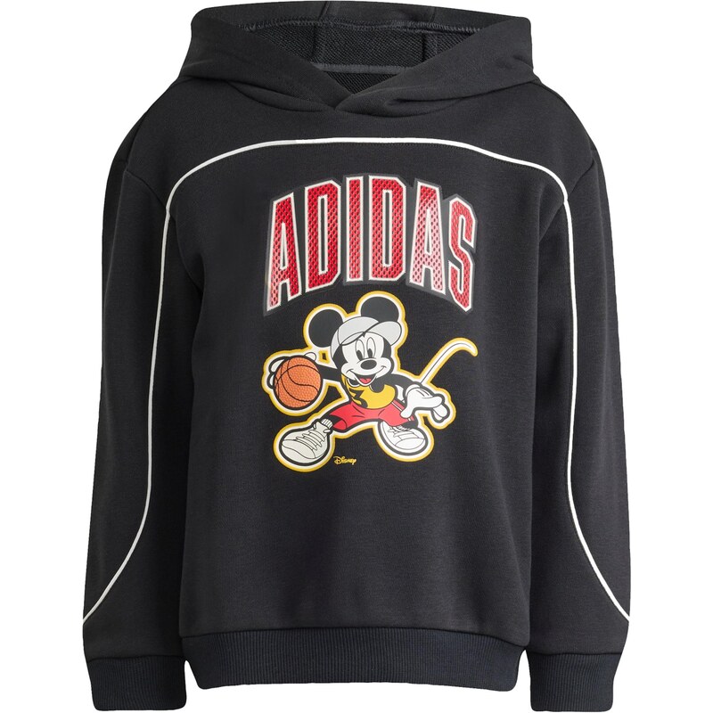 ADIDAS SPORTSWEAR Sportovní mikina oranžová / červená / černá /