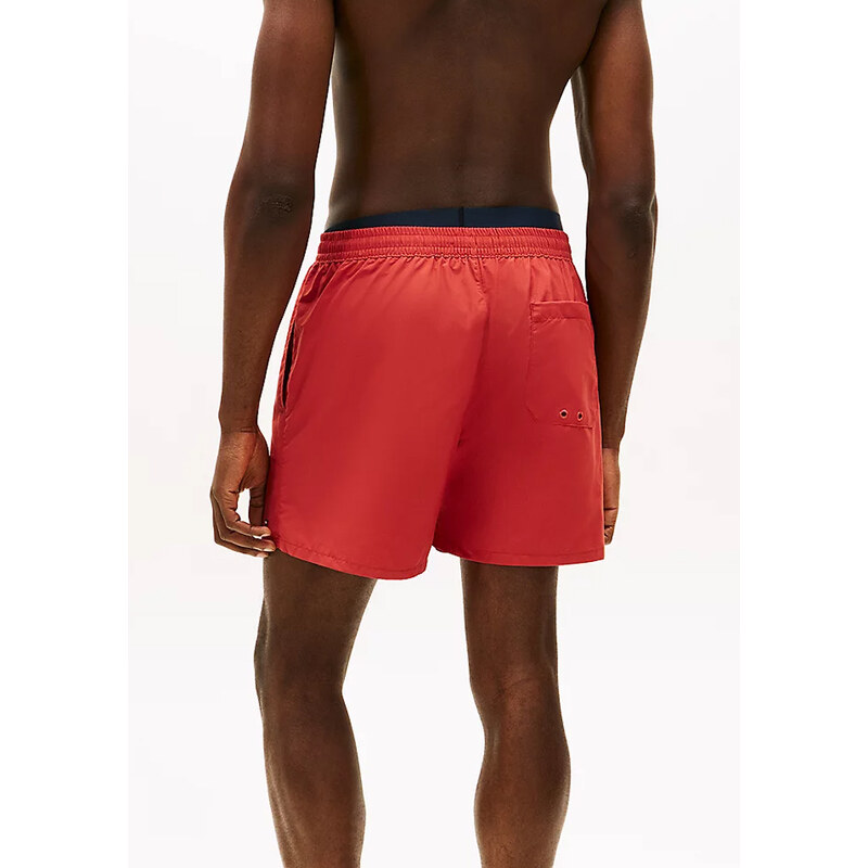 Pánské plavky Tommy Hilfiger UM0UM03749 Cihlová