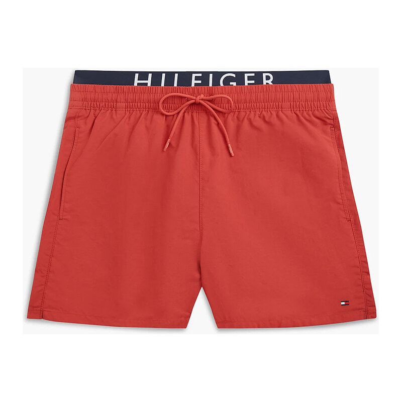 Pánské plavky Tommy Hilfiger UM0UM03749 Cihlová