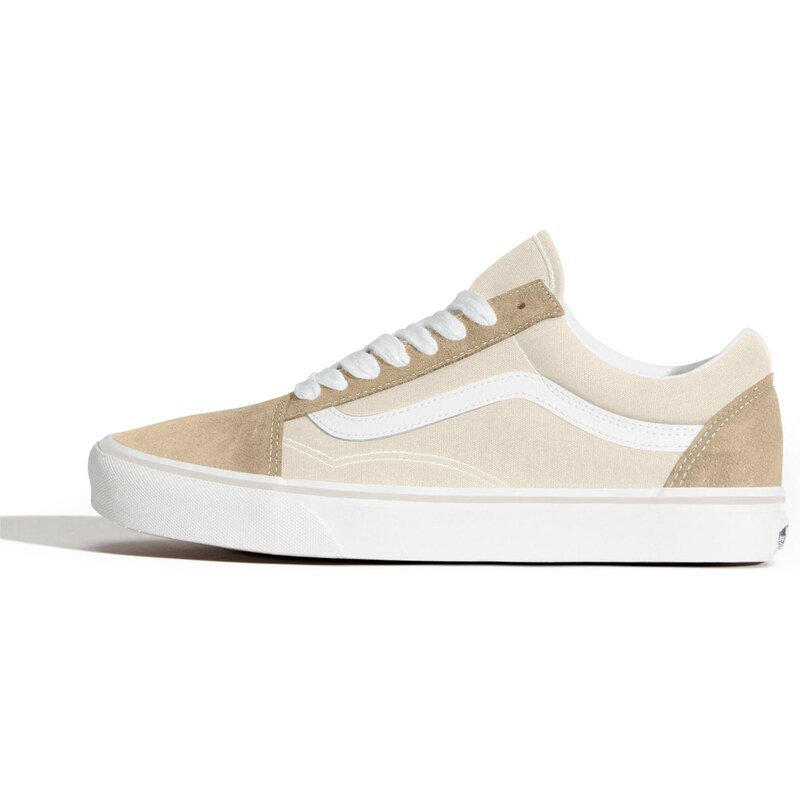 VANS Tenisky Old Skool brokátová / světle hnědá / bílá